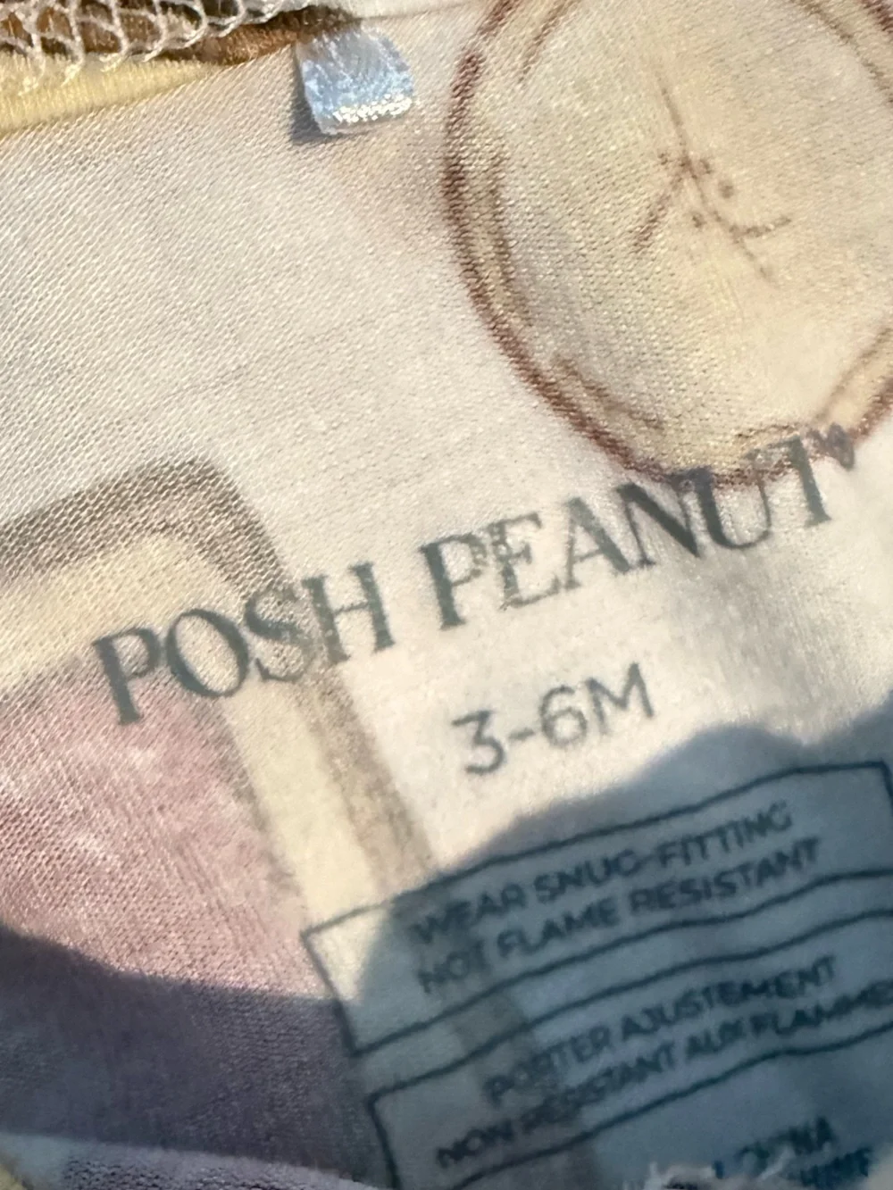 Posh Peanut Viscose Bamboo Footie 3-6M